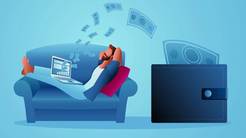 Illustration de Les 5 meilleures moyens de générer des revenus passifs en 2025